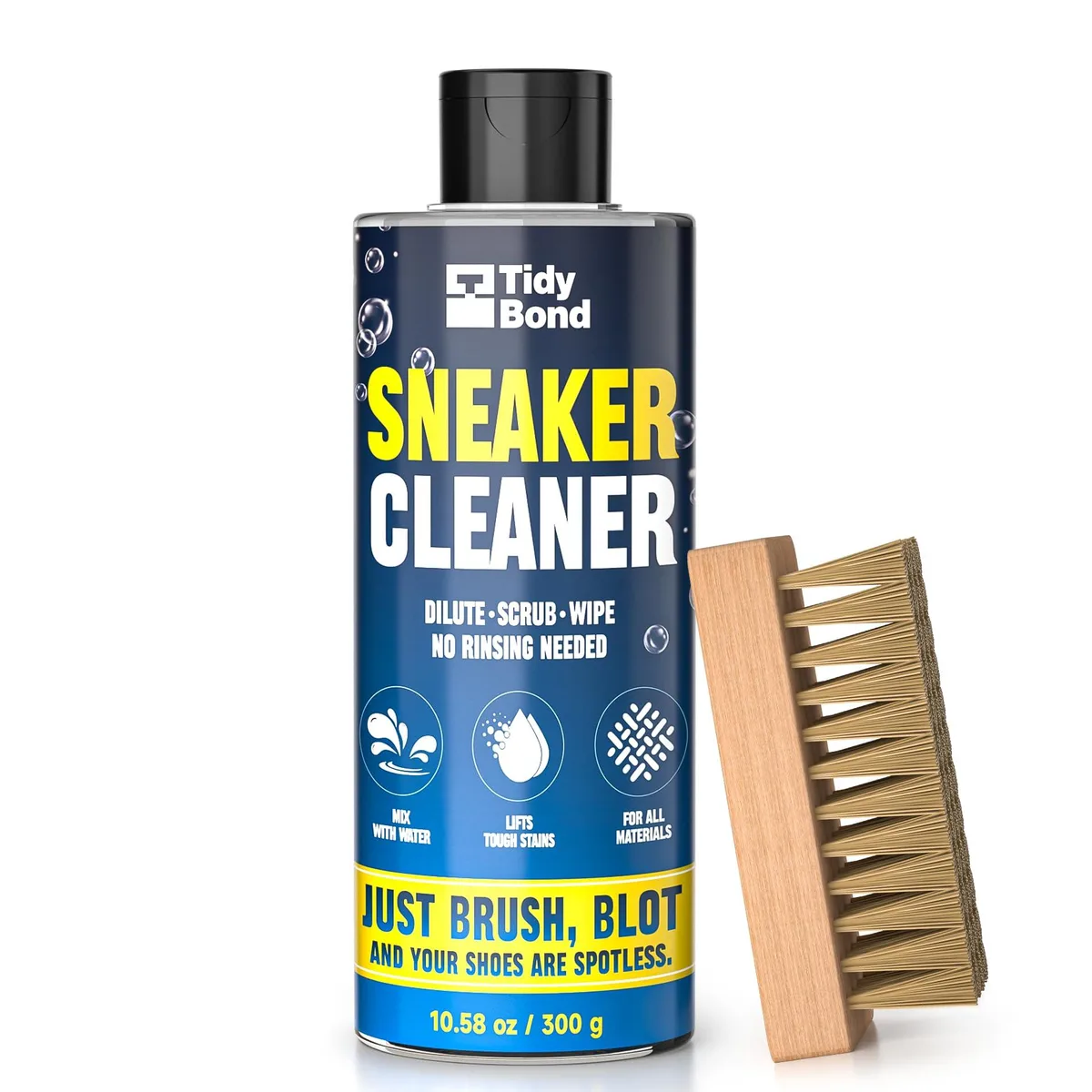 REAL HOME Innovations Tbc4 10.6oz Shoe Cleaner Kit 50 Pairs — product photo