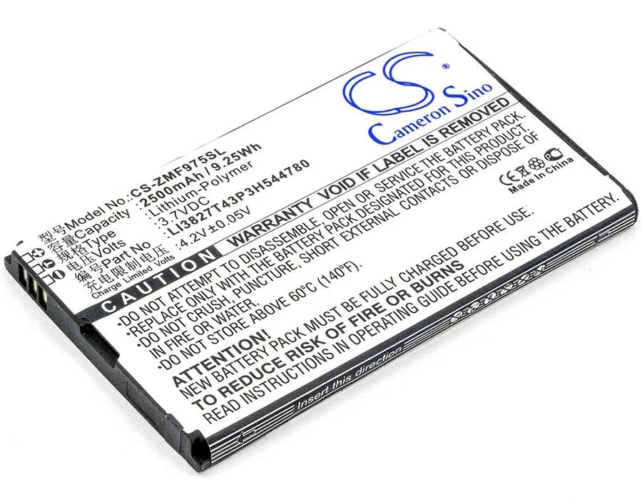 Rectangular rechargeable battery for Pocket WiFi 303ZT