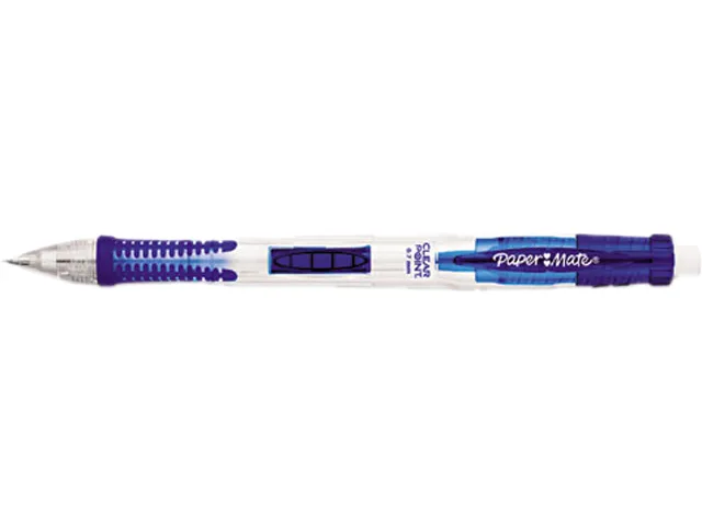 Paper Mate Paper Mate 56043 Clear Point Mechanical Pencil .7 mm Blue Barrel 12 Pack — toote foto