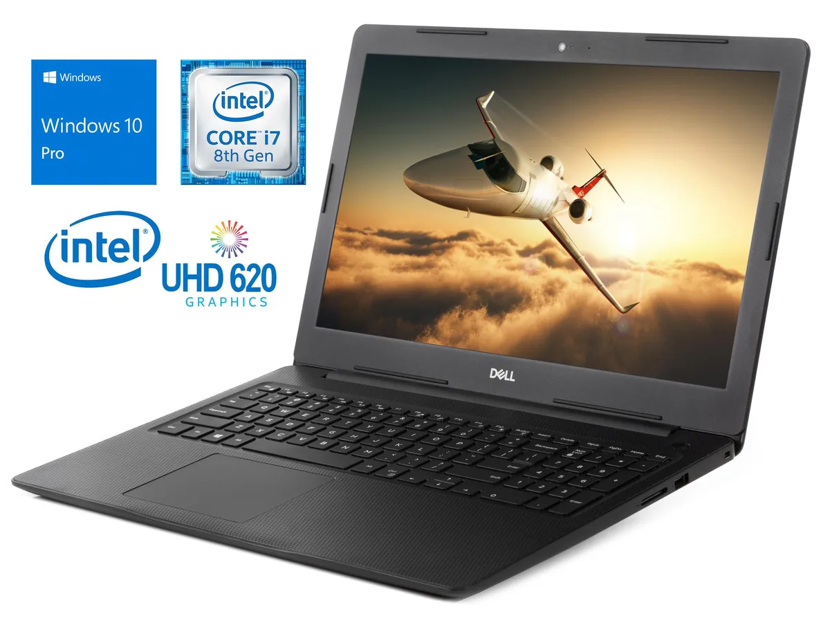 DELL DELL 3000 laptop i7-8565U 16GB 128GB NVMe + 1TB HDD 15.6" HD — product photo