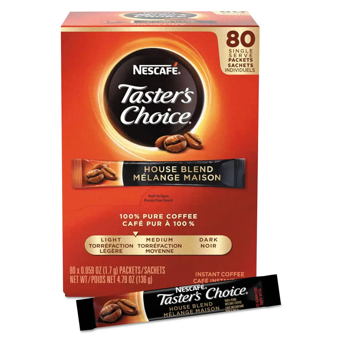 Nestle Nestle 362847 Coffee Sticks 80 Pack .07oz — product photo
