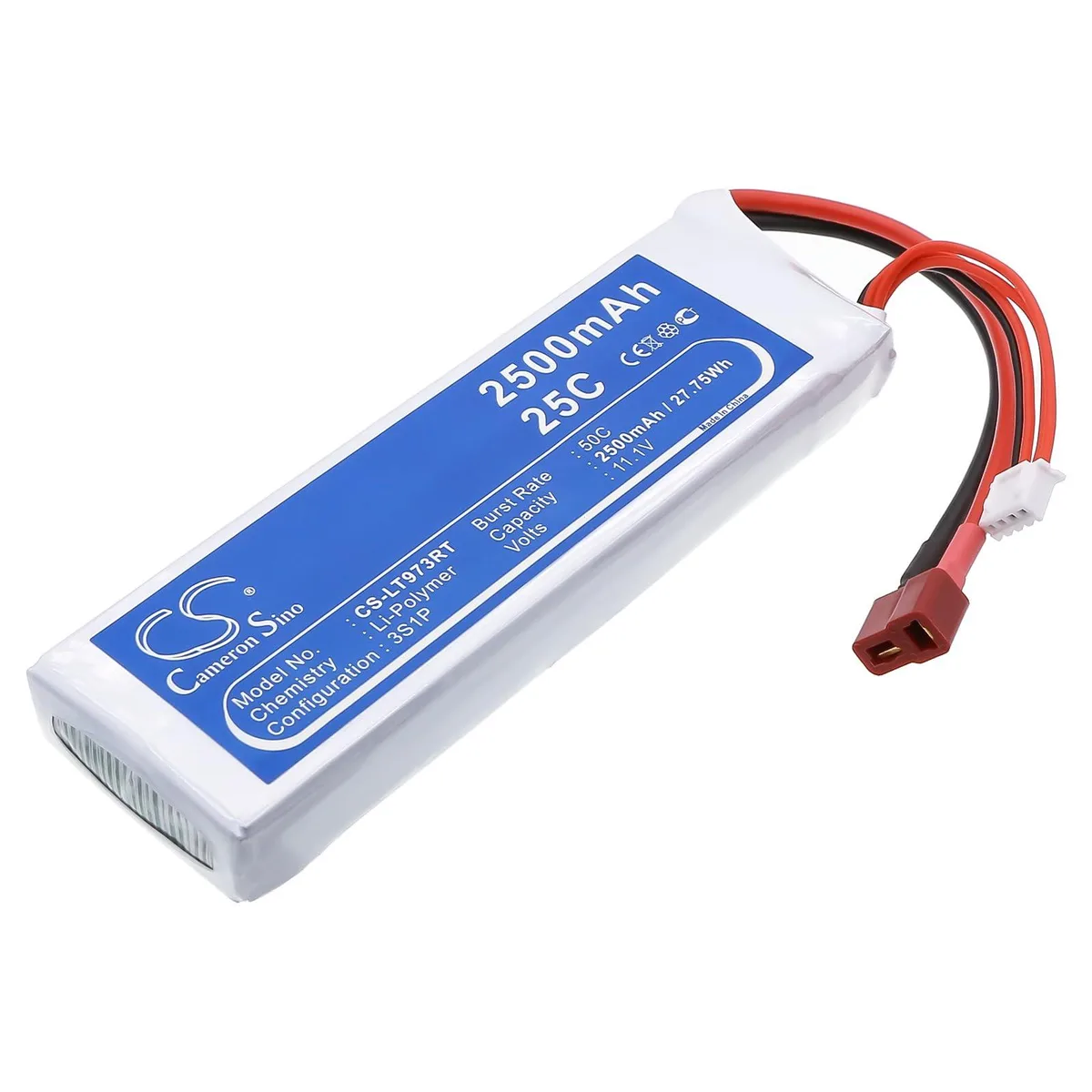  Cameron Sino CS-LT973RT 2500mAh 27.75Wh 11.1V battery — product photo