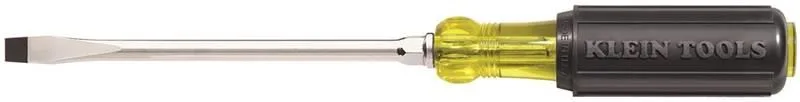 Klein Tools 409-602-3 3 inch round blade screwdriver with chrome plated handle