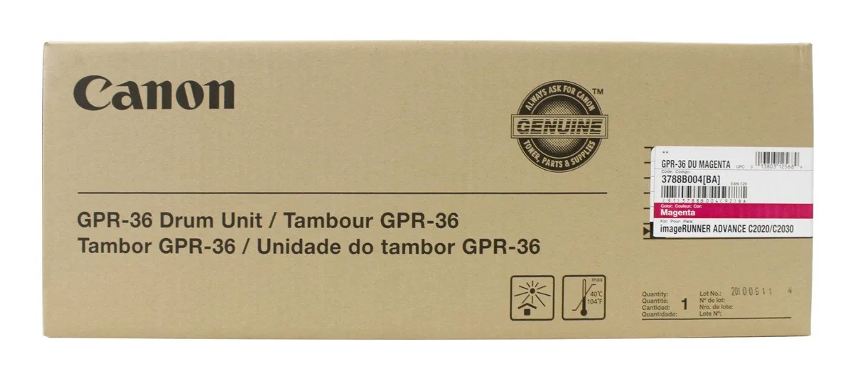Canon Canon 3788B004BA magenta drum unit toner cartridges (genuine brands) — product photo