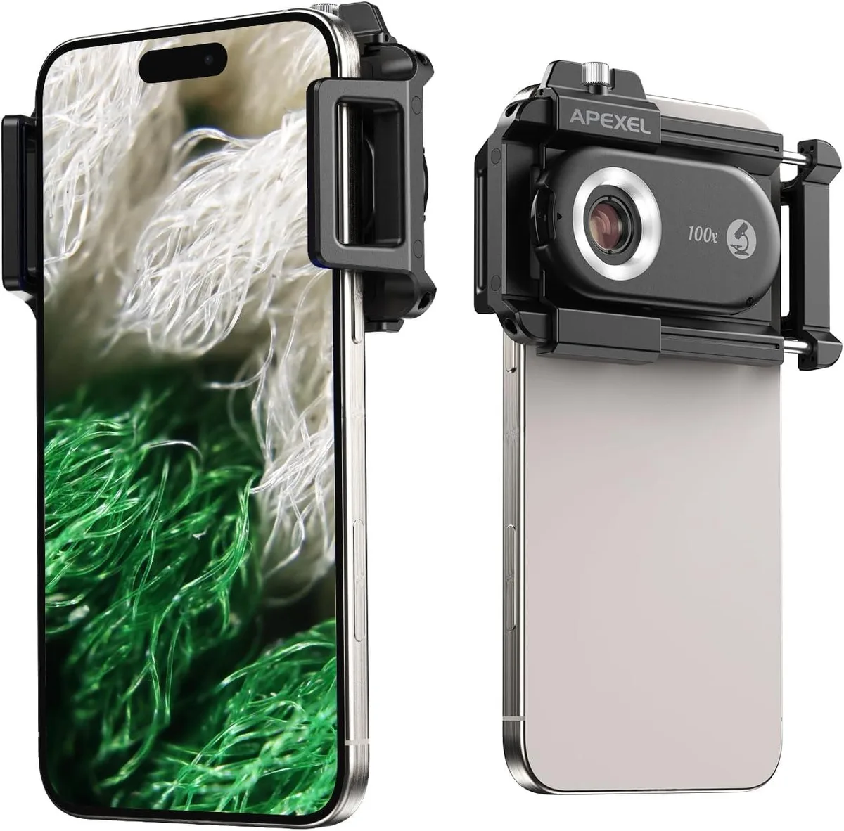  Vivitar MS100 100X Phone Microscope Lens White — product photo