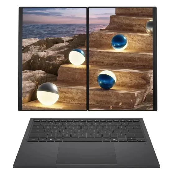 ASUS ASUS Zenbook DUO 14" Dual OLED 3K 144Hz Touchscreen Intel Core Ultra 7 32GB 1TB Windows 11 Home laptop — product photo