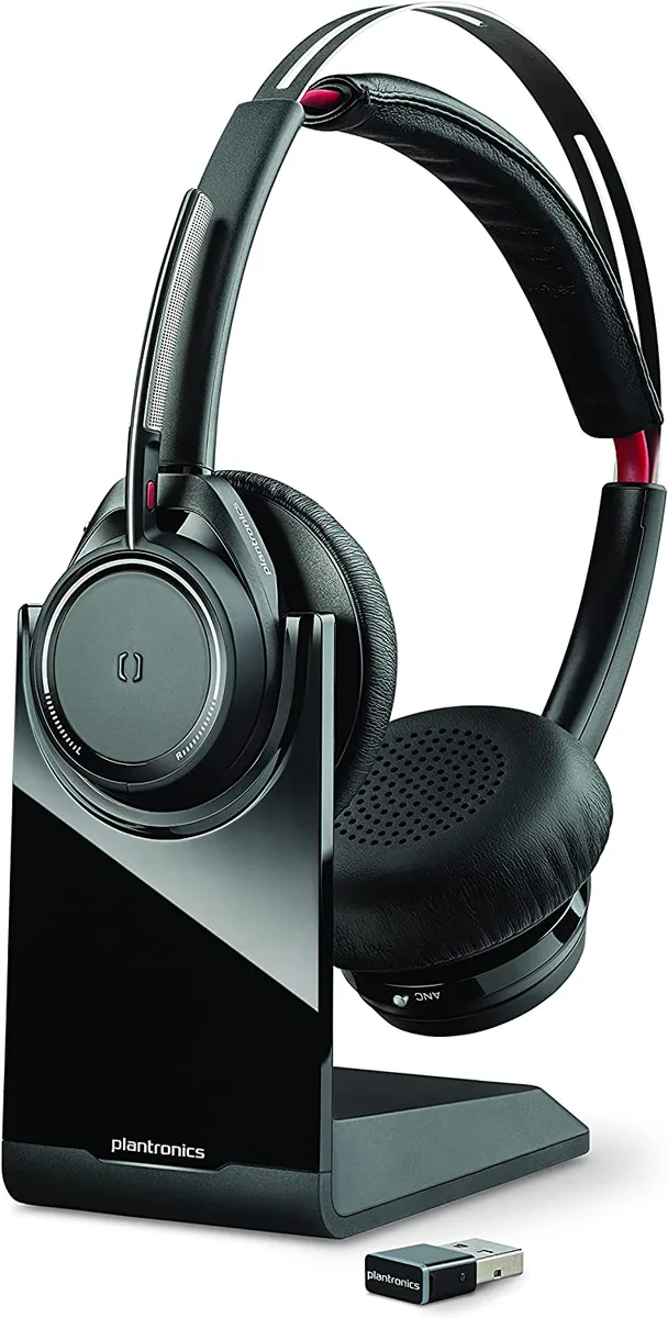 Plantronics Plantronics Voyager Focus UC 202652-102 Bluetooth ANC Headset with Charge Stand — product photo