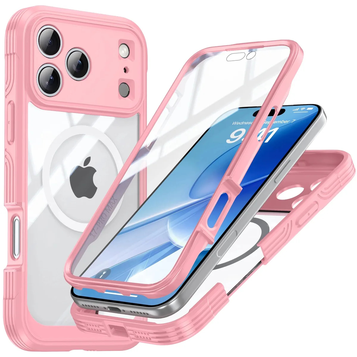 No Sew No Sew Case for iPhone 17 Pro Max 2025 Pink — product photo