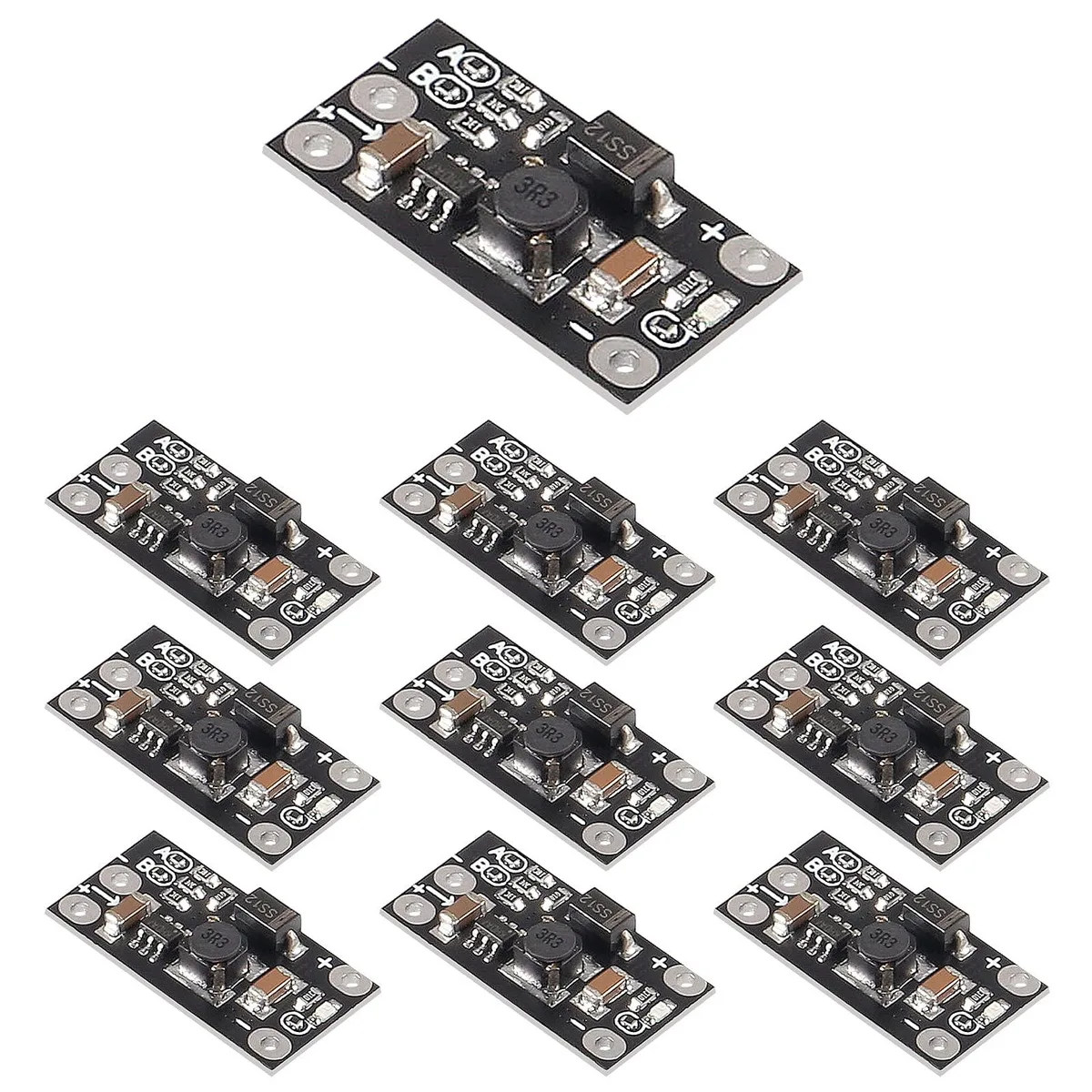 KEHIPI KEHIPI 10PCS Mini Boost Module 3.7V to 5V 8V 9V 12V Step Up Board power adapter — product photo