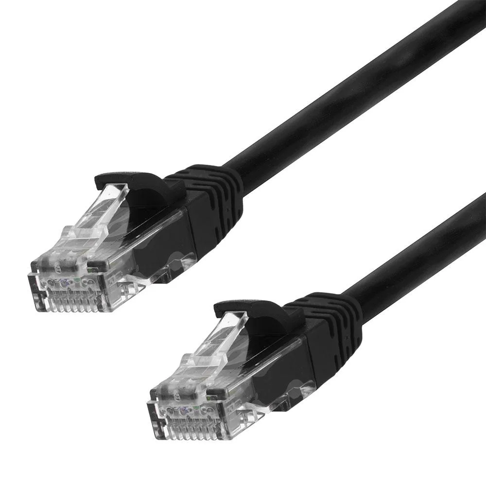 NavePoint NavePoint CAT6A UTP 24AWG 1 Ft 10 pack Black — product photo