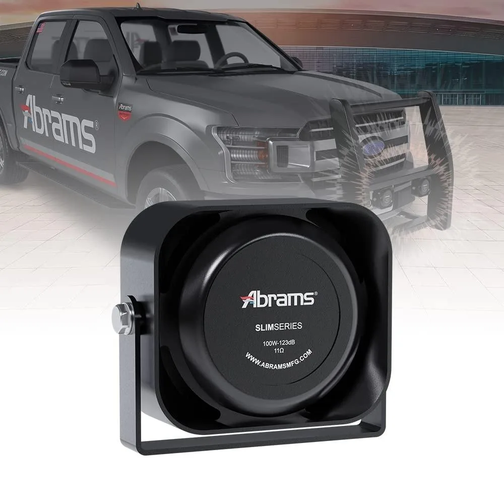GSM Outdoors GSM Outdoors 2 in 1 accessory 100W siren speaker neo-driver — product photo