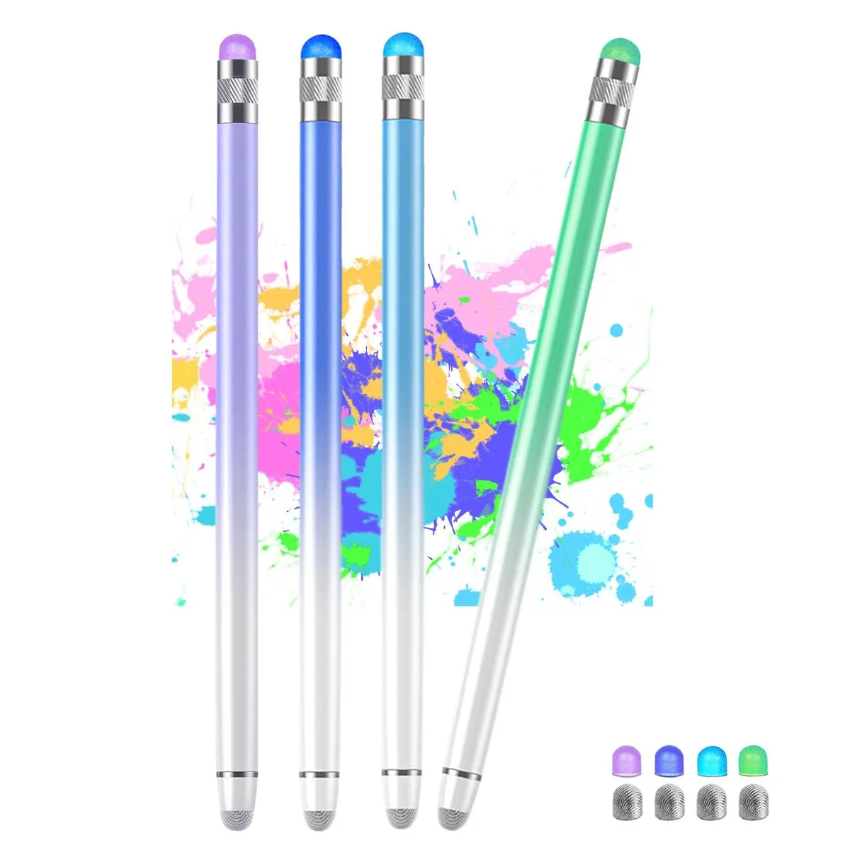 Luntak PBBG-4 2-in-1 Stylus Pens 4 Pack — product photo