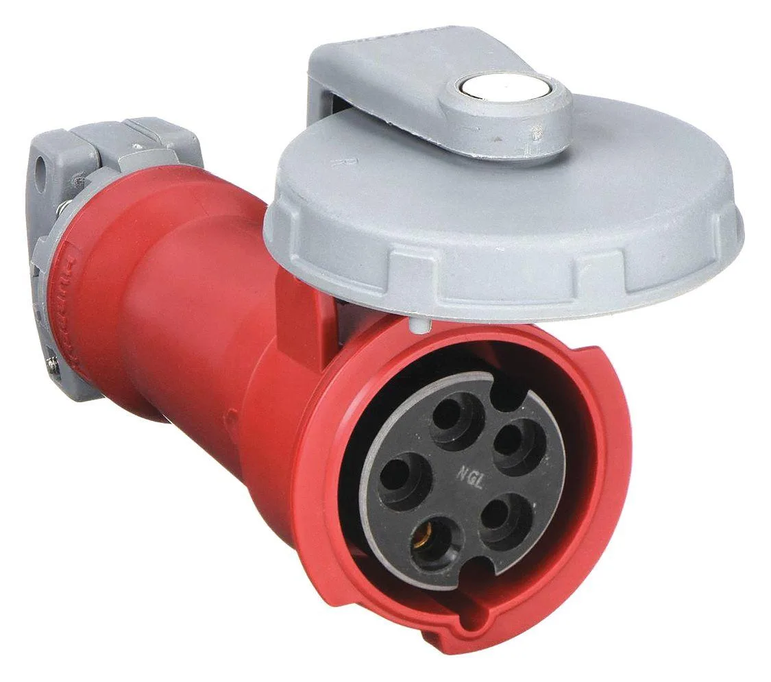Hubbell Incorporated Hubbell Incorporated HBL520C7W 20A 480V IEC Pin and Sleeve Connector — product photo
