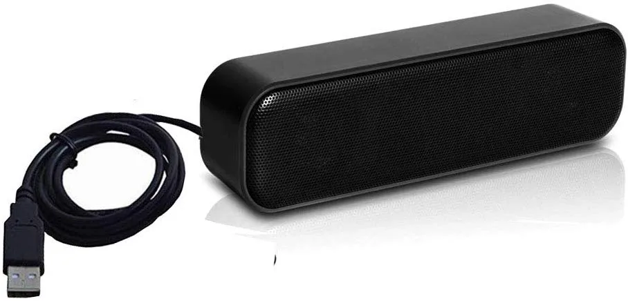 ADK Microphones ADK Microphones USB Computer Speaker Black 7.2x1.6x2.0 inch 363G 47 inch USB — product photo