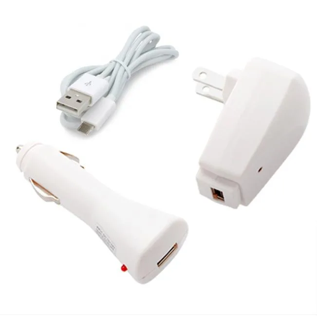 Fonus Fonus 3-in-1 Home Car USB Charger Kit White — product photo