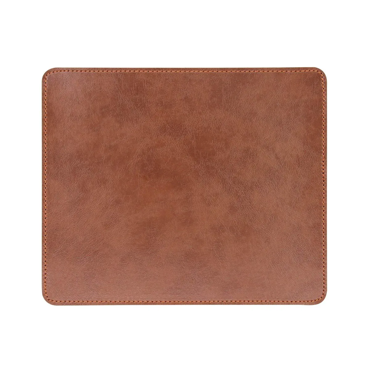  newplenty Leather Mouse Pad Coffee 9.5 x 7.9 in — product photo