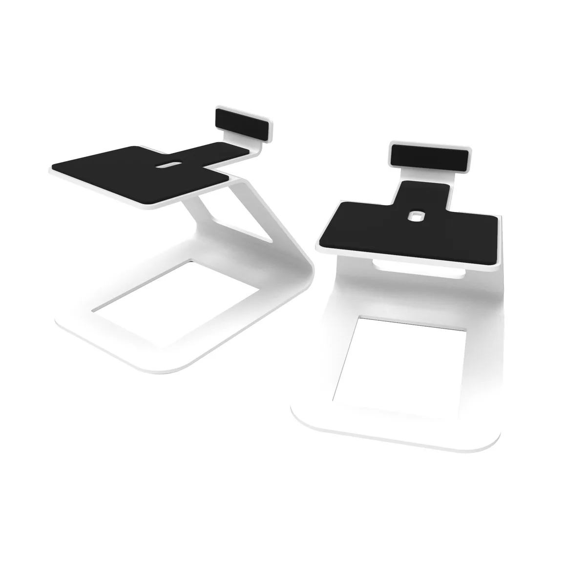 Kanto Kanto SE6W Elevated Desktop Speaker Stands Pair White — product photo