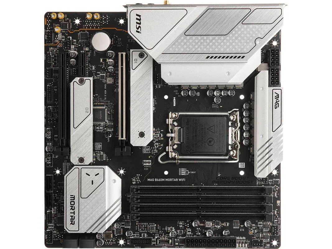 MSI MSI MAG B660M MORTAR WIFI DDR5 Intel motherboard — product photo
