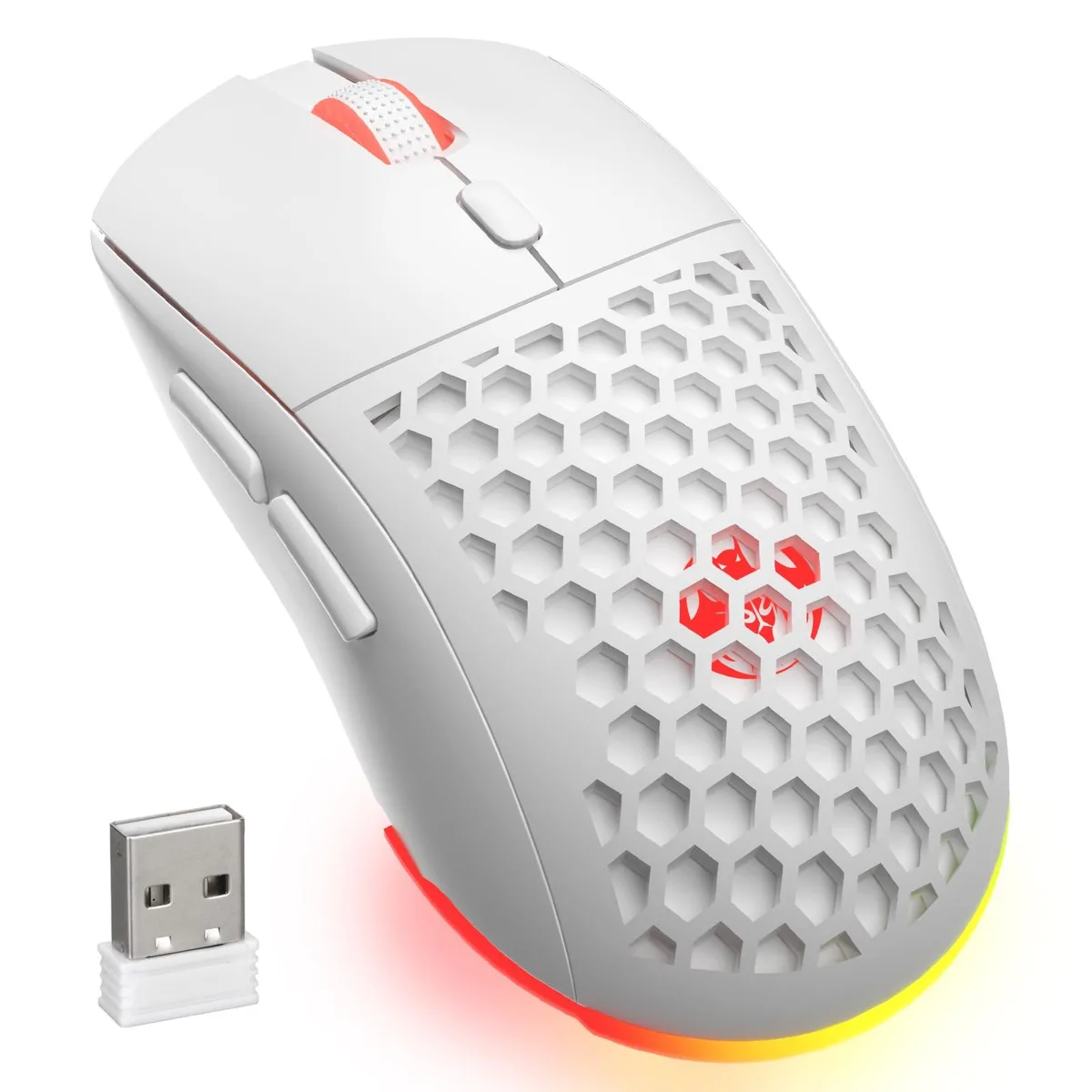  ASUS REBOCOON M32 Gaming Mouse 2.4GHz 3200 DPI 16 Buttons White — product photo