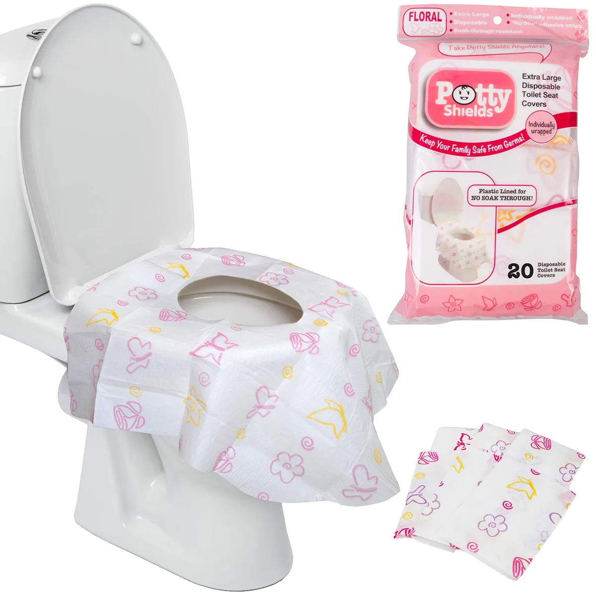  Toilet Accessories 20 Pack — product photo