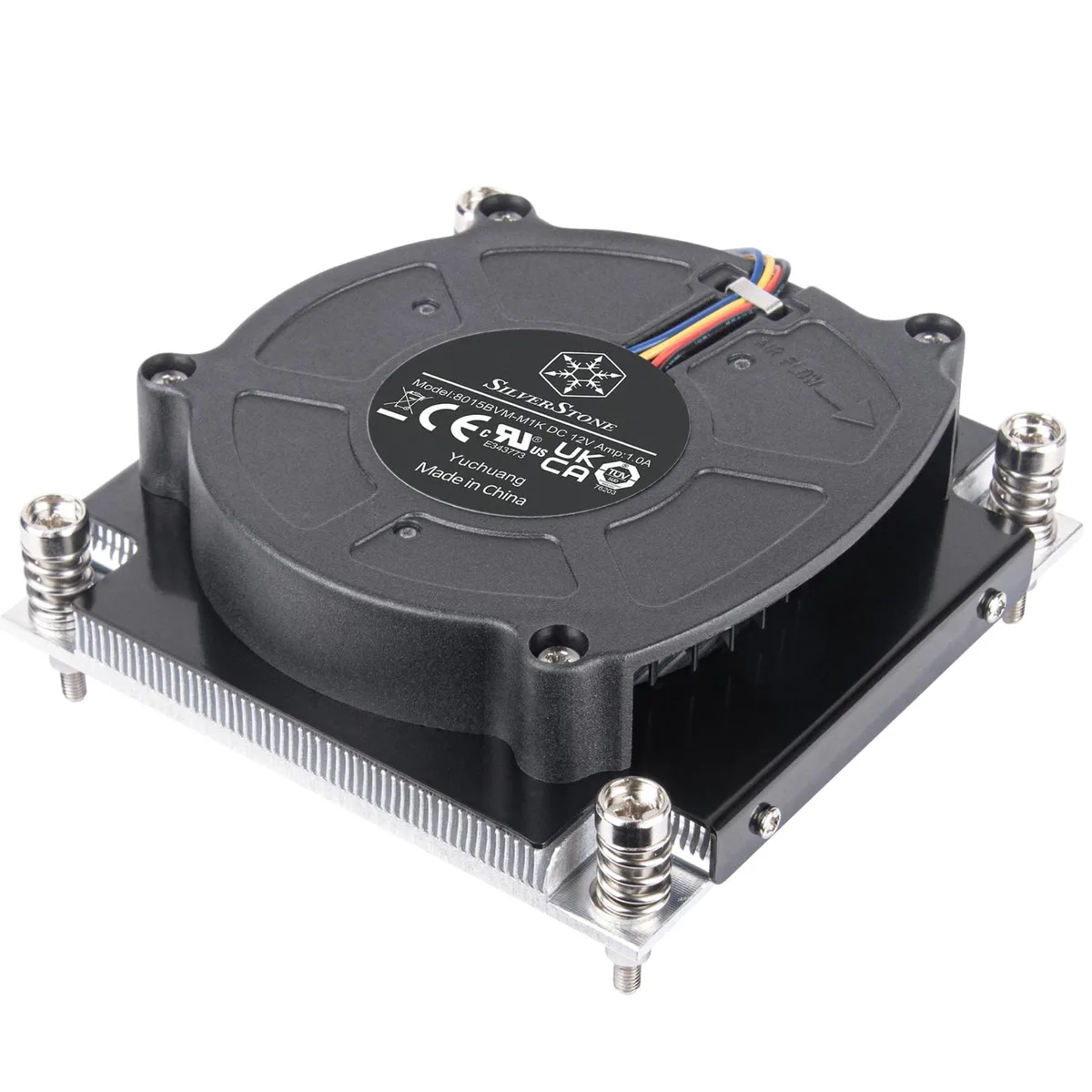 Silverstone Silverstone XE01-1700A 1U CPU cooler LGA1700 28mm server accessory — product photo