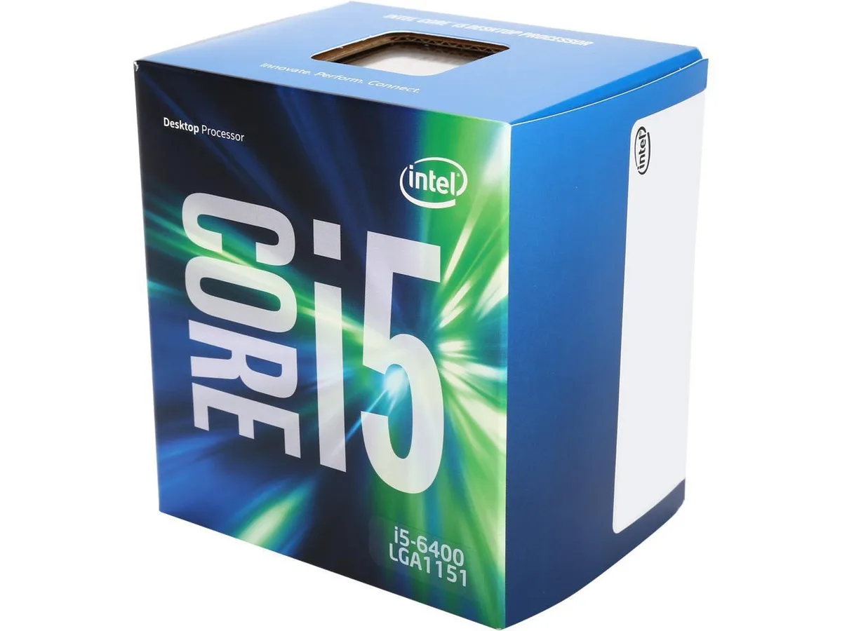 Intel Intel Core i5-6400 desktop processor 2.7 GHz 65W LGA 1151 — product photo