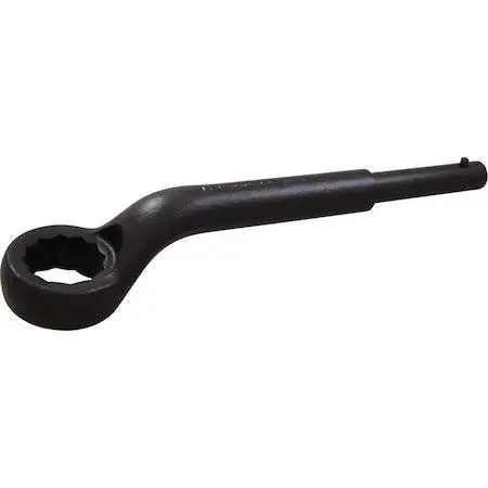 Gray Tools 1 inch 12 point offset leverage wrench with 45 degree head black oxide finish