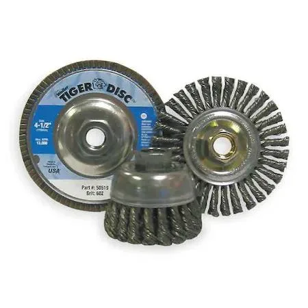 Weiler Weiler 97417 Wire Wheel Brush Kit, 3 PC — product photo