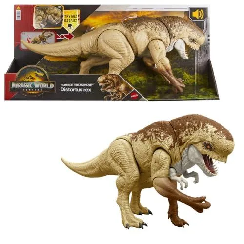Mattel Mattel MATTJWJJP79 Jurassic World Distortus Rex Action Figure — product photo