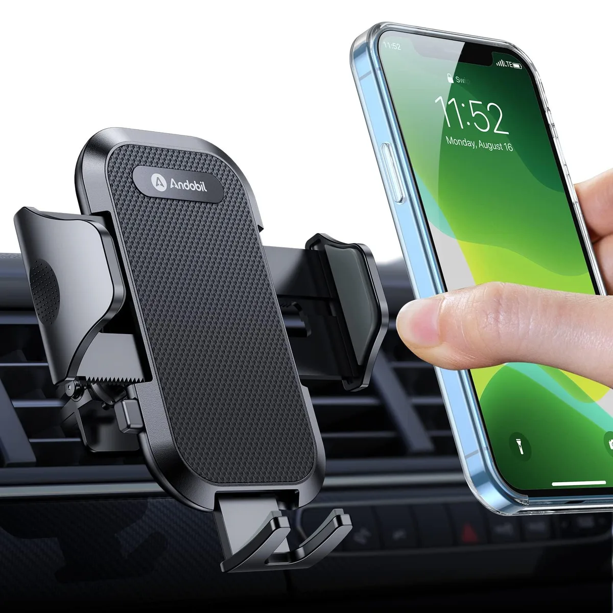  Andobil Andobil-Vent-001 vent phone mount black — product photo
