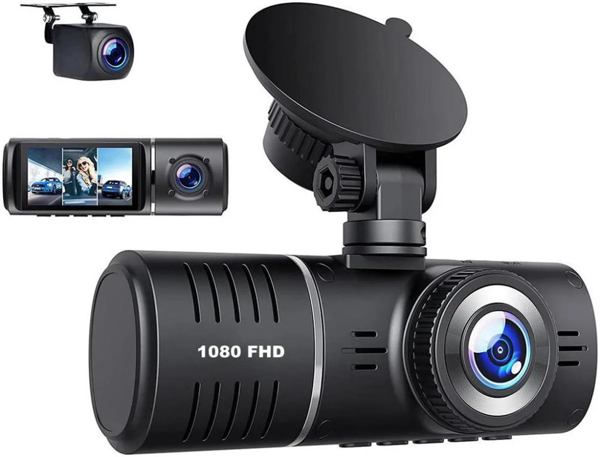 Vszerda Vszerda J06 Pro 3-Channel Dash Cam 1080P+720P+720P 2.45 — product photo