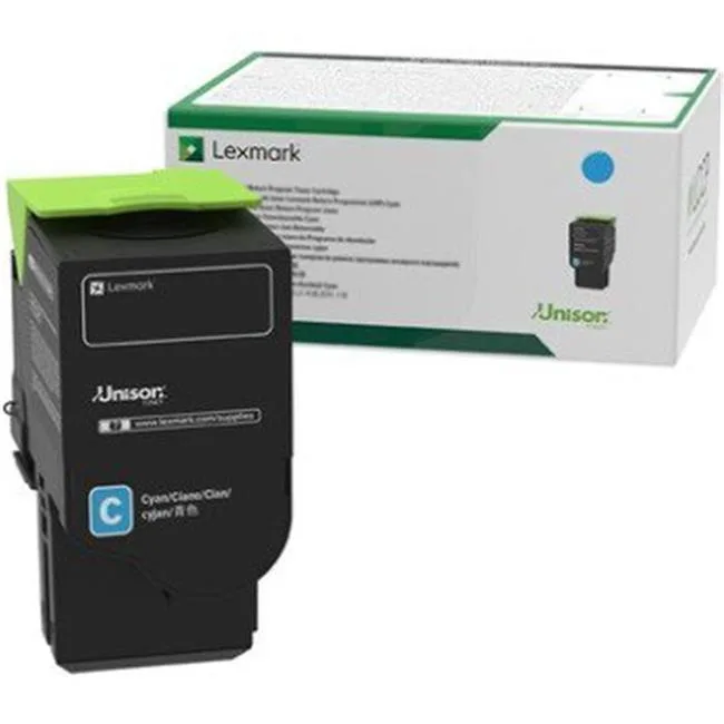Lexmark Lexmark 78C1UC0 Cyan Ultra High Yield Toner Cartridge 7000 Pages — product photo