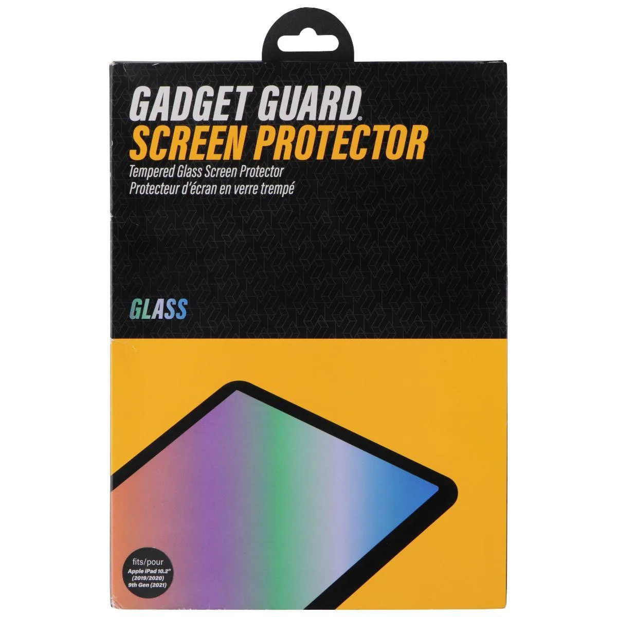 Invisible Gadget Guard Invisible Gadget Guard Tempered Glass Screen Protector iPad 10.2 inch Black Ice — product photo