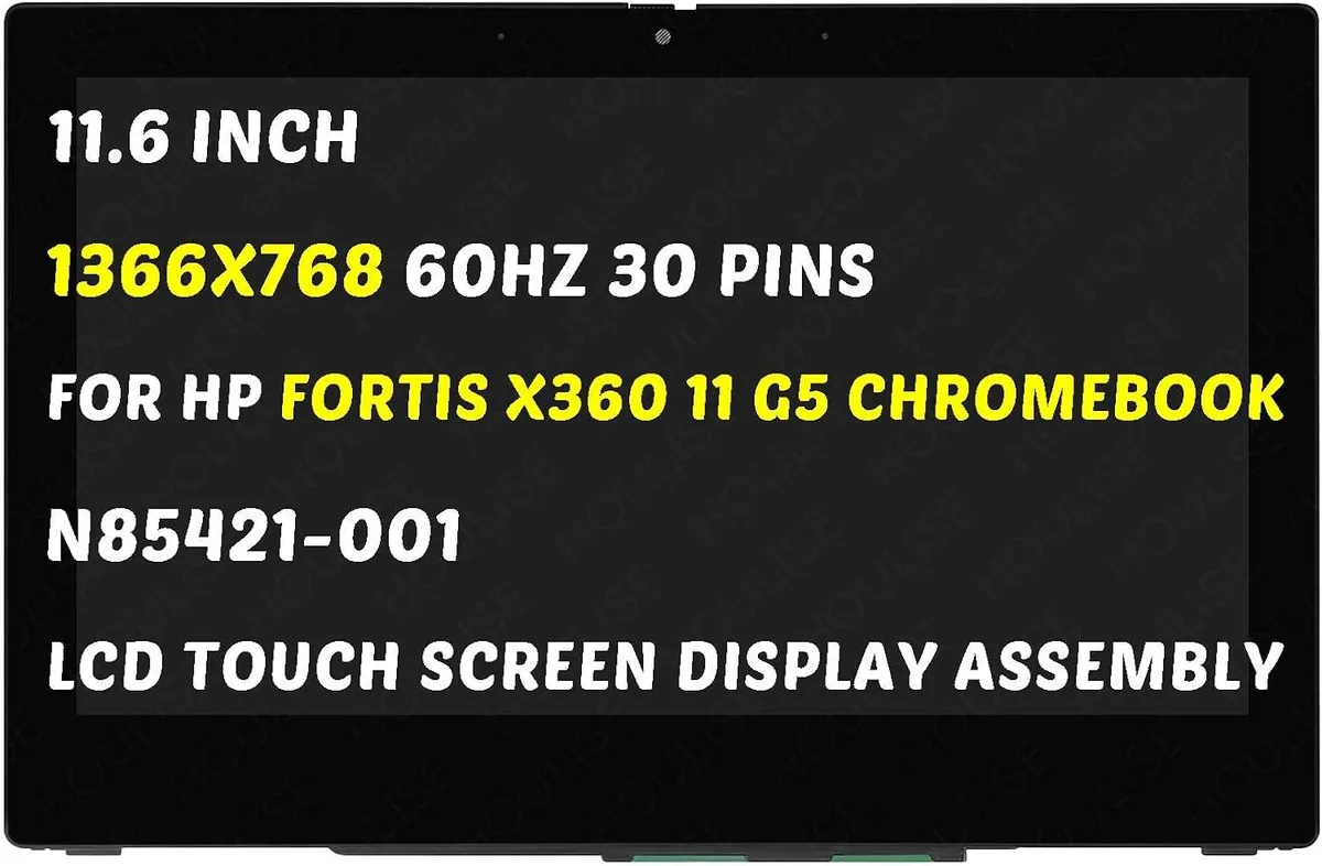 NUOLAISUN NUOLAISUN N85421-001 11.6 inch 1366x768 30PINS 60HZ touch laptop screen — product photo