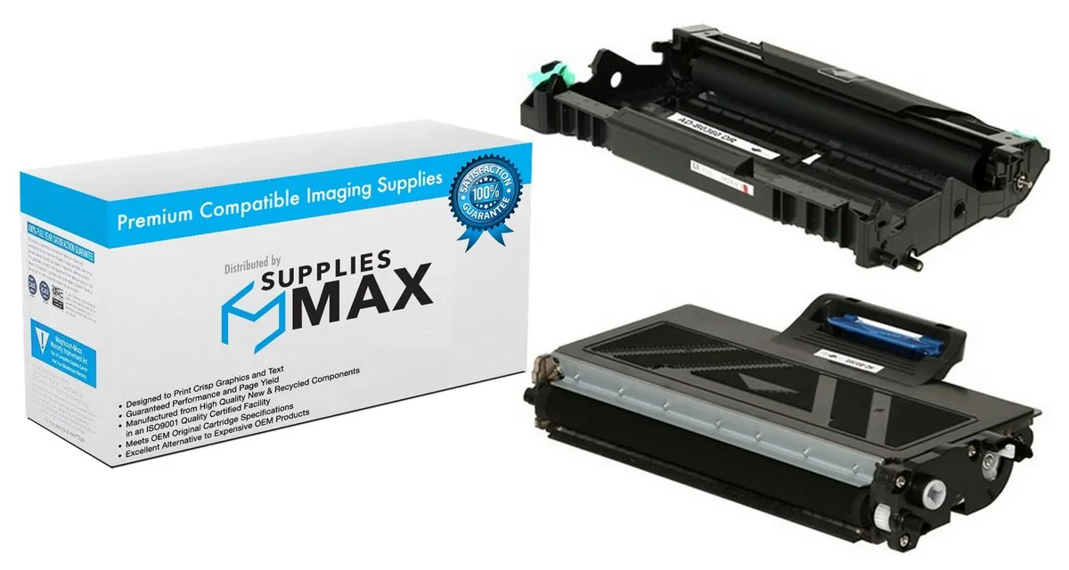 SuppliesMax SuppliesMax RIC406911/406841 drum/toner combo pack toner cartridge — product photo