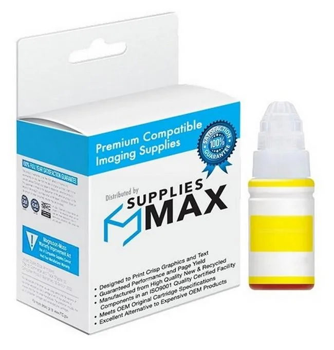 SuppliesMax SuppliesMax Yellow Refill Ink Bottle 7000 Pages GI-290Y — product photo