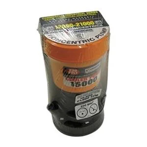 Essick Air re-circulating pump with plastic housing and steel shaft, 0.85A 230V