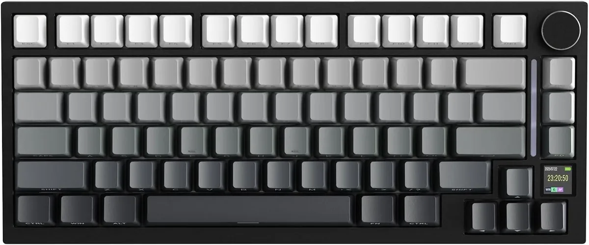 usbroway usbroway X820 Ultra 75% Gasket Mechanical Gaming Keyboard Moonlit Night — product photo