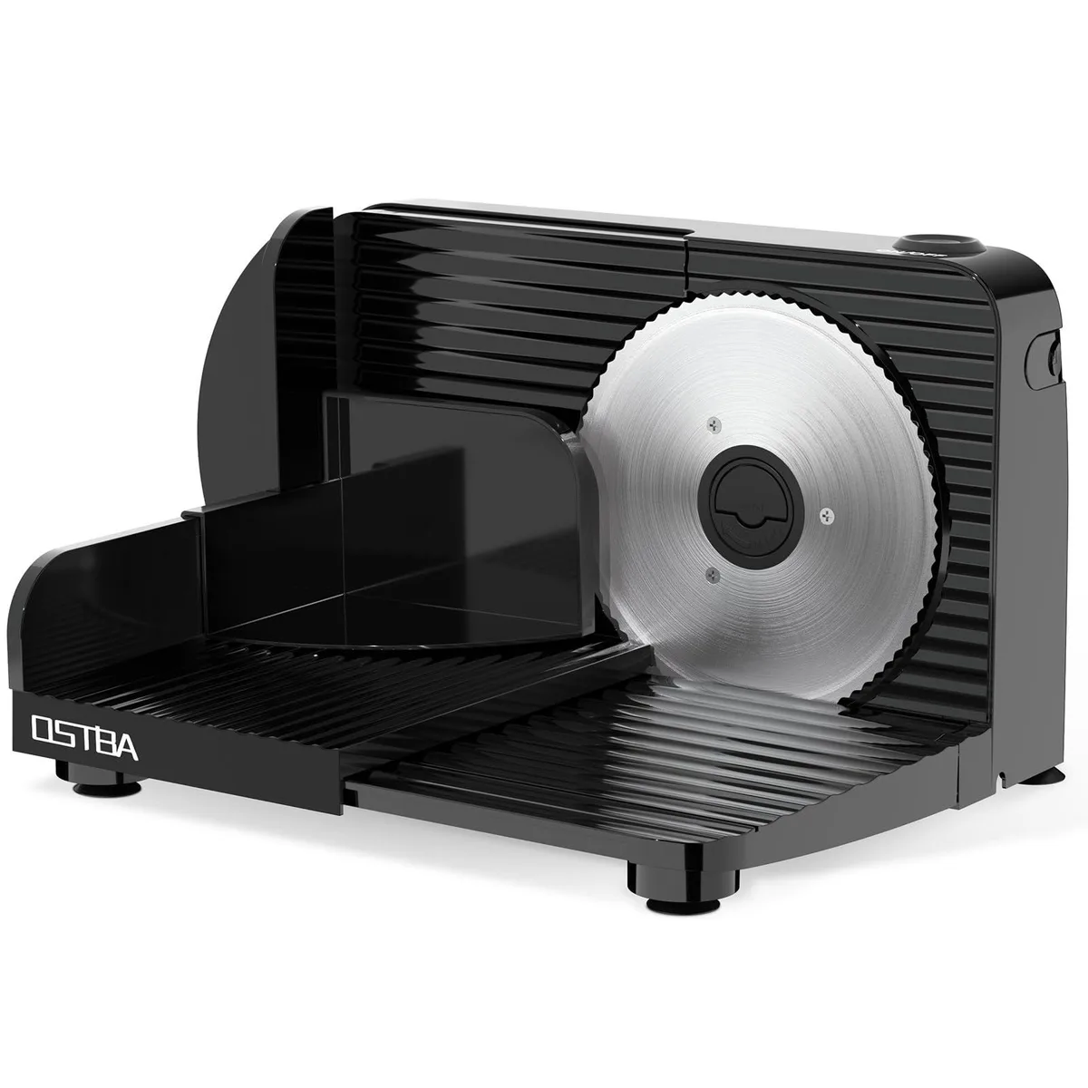  OSTBA SL-5801D12B Foldable Meat Slicer 6.7" 150W Black — product photo