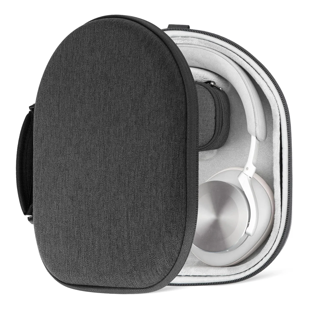 Geekria Geekria Shield 2 in 1 Accessory Hard Shell Case Dark Grey — product photo