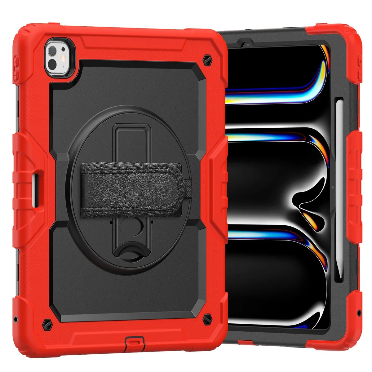Timoom Timoom Heavy Duty Case for iPad Pro 13 2024 M4 Red — product photo