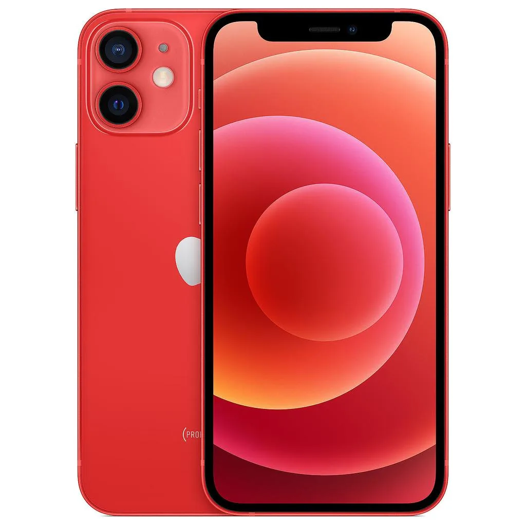 Apple Apple iPhone 12 Mini 64GB Red cell phones - unlocked IPH-12M-64-RD-B — product photo