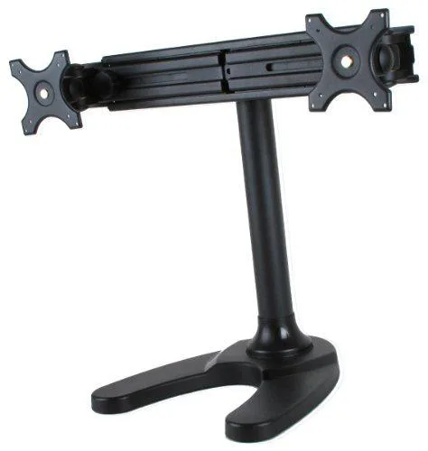 MonMount MonMount LCD-6420 Dual Monitor Stand 32.5" 35" 17lb VESA 75 100 180° 23.3kg — product photo