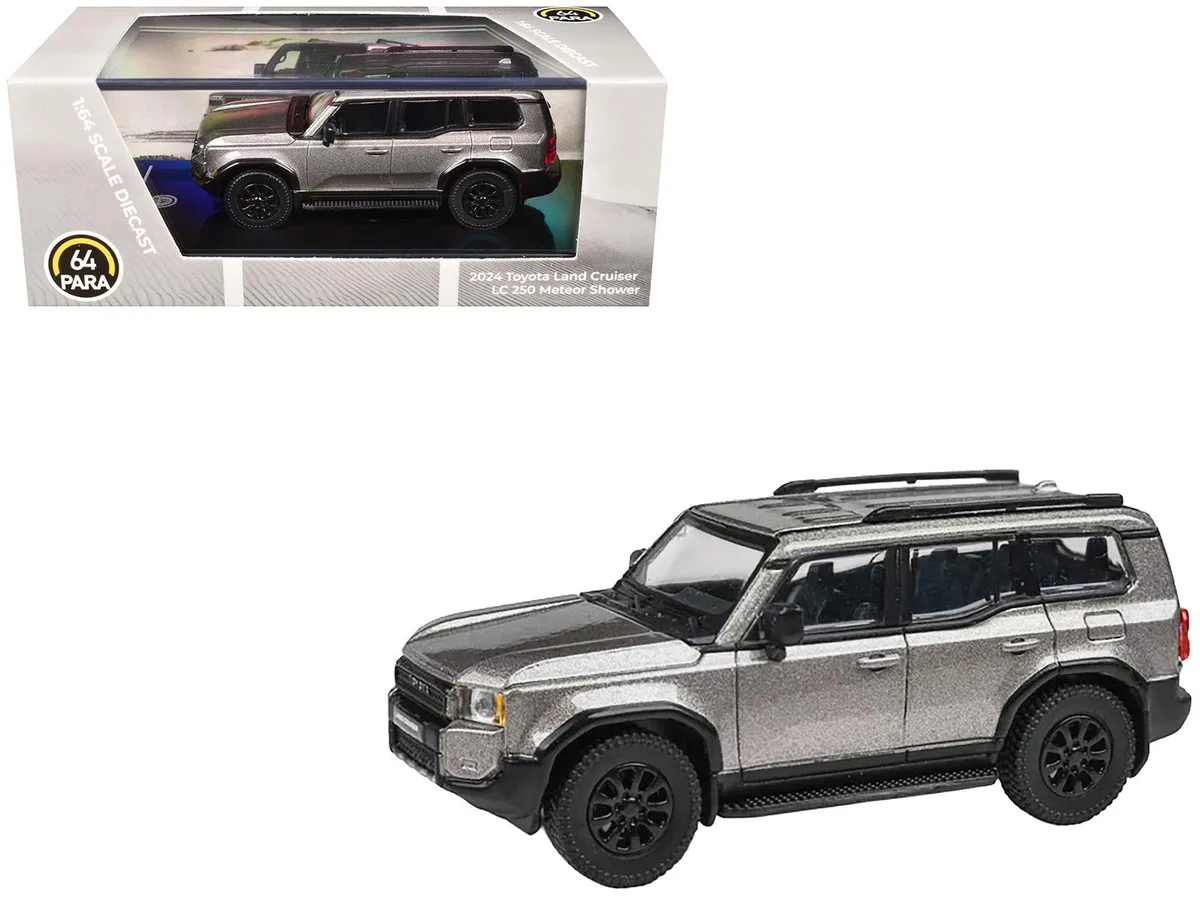 Paragon Paragon 2024 Toyota Land Cruiser 250 Prado 1/64 Diecast Meteor Shower Silver — product photo
