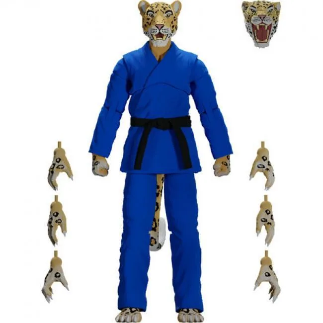 Icon Heroes Icon Heroes IH311441 Jiu Jitsu Combat Creatures Jairo The Jaguar Action Figure Blue Gi 6.5 inch — product photo