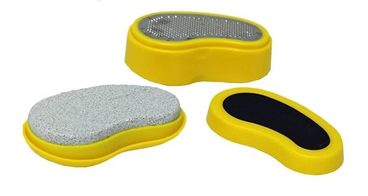 Meridian Point Meridian Point PS-YELLOW-2369 3-in-1 Pedicare Foot Care System Yellow — product photo