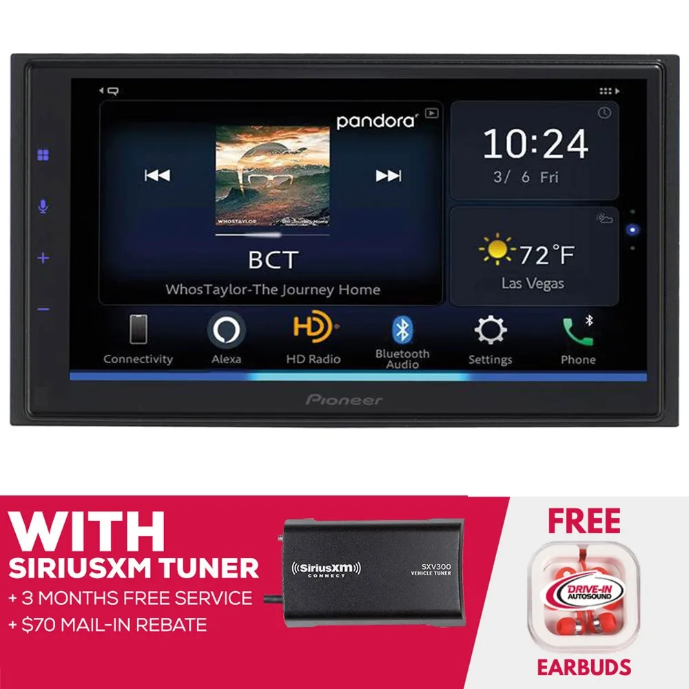 Pioneer Pioneer DMH-WC5700NEX 6.8" Digital Multimedia Receiver — product photo