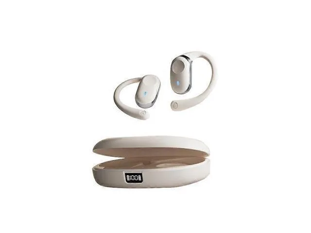 LORDWORLD LORDWORLD Open Ear Bluetooth 5.3 Headphones IP54 36H White — product photo