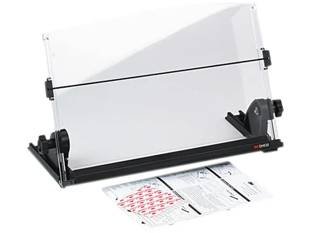 3M 3M DH630 Adjustable Desktop Copyholder 150 Sheet Capacity office furniture — product photo