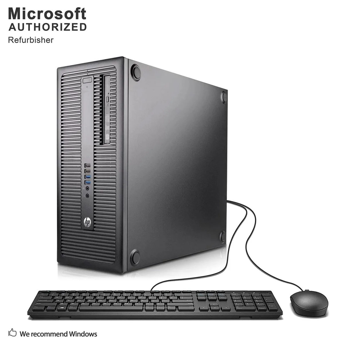 HP HP EliteDesk 800 G2 Tower desktop PC i5-6500 3.2GHz 16GB DDR4 128GB SSD 1TB HDD Windows 10 Pro — product photo